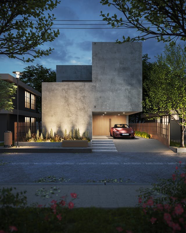 Architectural 3D Exterior Rendering